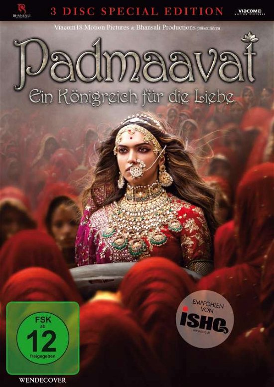 Cover for Deepika Padukone · Padmaavat (3 Disc Special Edit (Blu-ray) [Special edition] (2018)