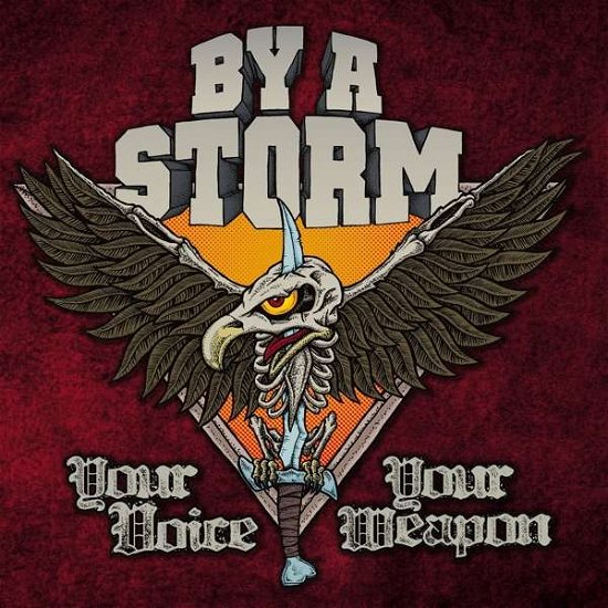Cover for By a Storm · Your Voice Your Weapon (CD) (2019)