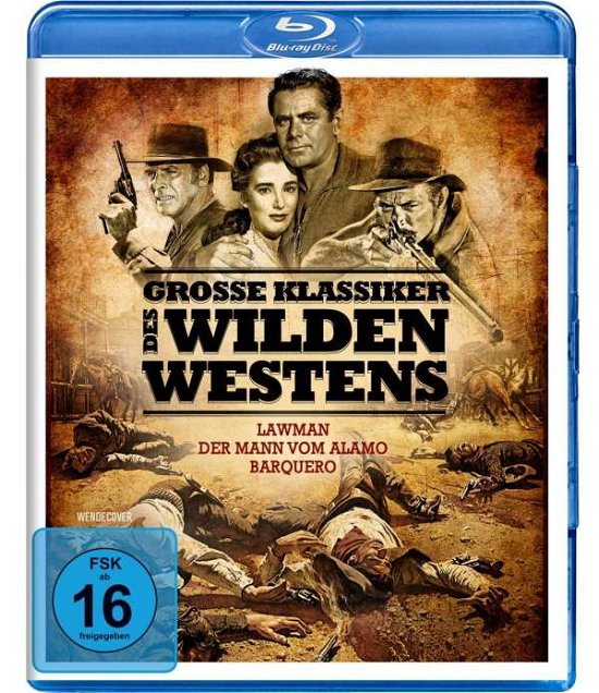 Cover for Lancaster,burt / Ryan,robet (Lawman) / Cleef,lee Van/+ · GROßE KLASSIKER DES WILDEN WESTENS (Blu-ray) (2019)