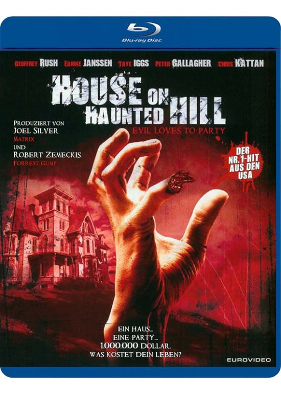 Cover for Rush,geoffrey / Janssen,famke · House on Haunted Hill (Blu-ray) (2015)
