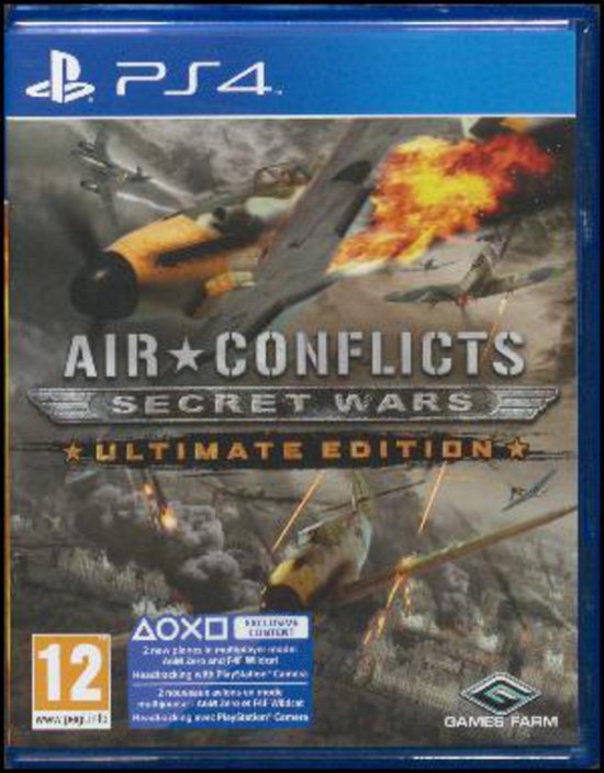 Cover for --- · Air Conflicts: Secret Wars Ultimate Edition (PS4) [Ultimate edition] (2016)