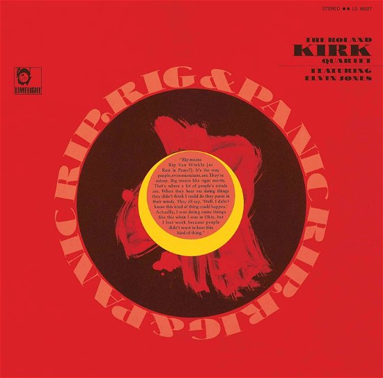 Cover for Roland Kirk · Rip. Rig And Panic (CD) [Limited edition] (2018)