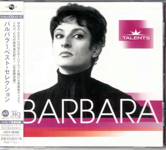 Barbara  Best Selection - Barbara - Musik - Universal Japan - 4988031352311 - 15. januar 2020