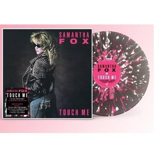 Cover for Samantha Fox · Touch Me (LP) [Black, White &amp; Pink Vinyl edition] (2025)