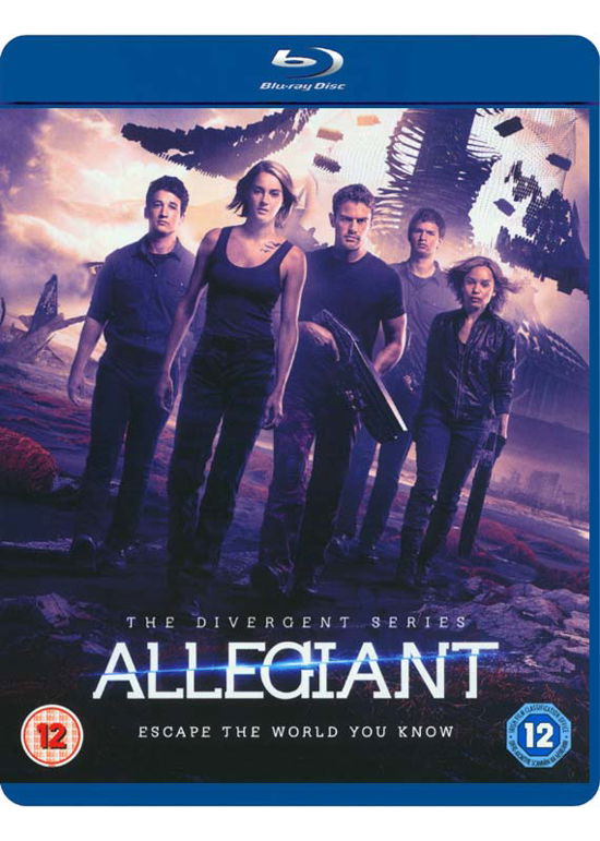 Cover for Allegiant · The Divergent Series - Allegiant (Blu-ray) (2016)