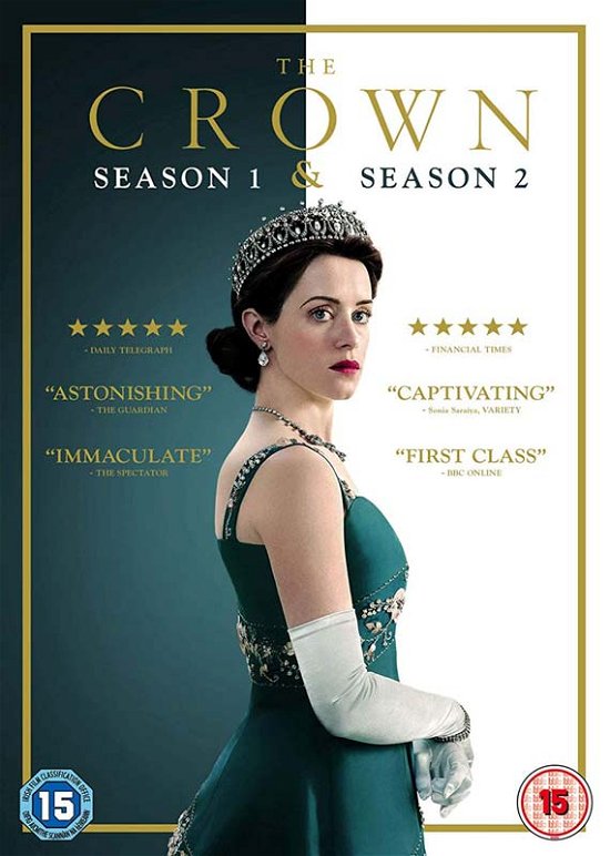 Cover for Crown the  Seasons 0102 · The Crown Seasons 1 to 2 (DVD) (2018)