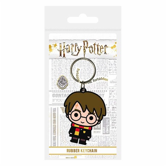Harry Potter: (Harry Chibi) Rubber Keychain (Portachiavi) - Keyrings - Merchandise -  - 5050293388311 - February 7, 2019