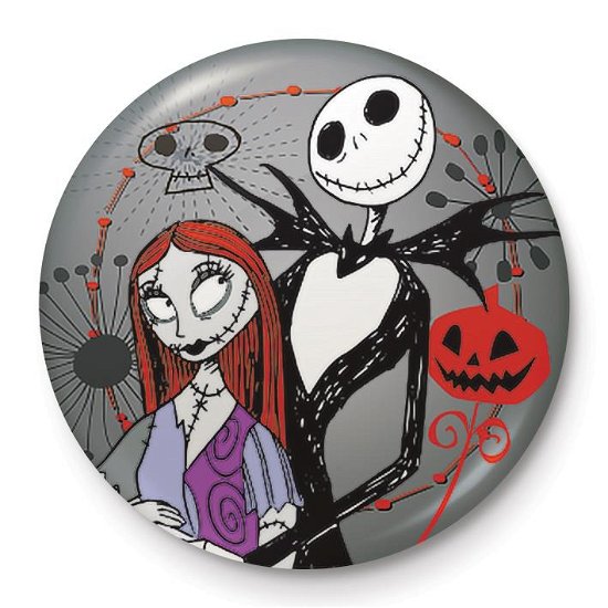 Cover for Nightmare Before Christmas · Jack &amp; Sally - Button (Leksaker)