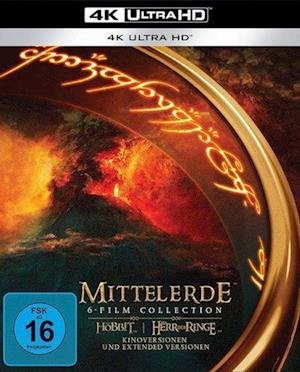 Cover for Keine Informationen · Mittelerde 6-film-collection-kinoversionen &amp;... (4K UHD Blu-ray) (2022)