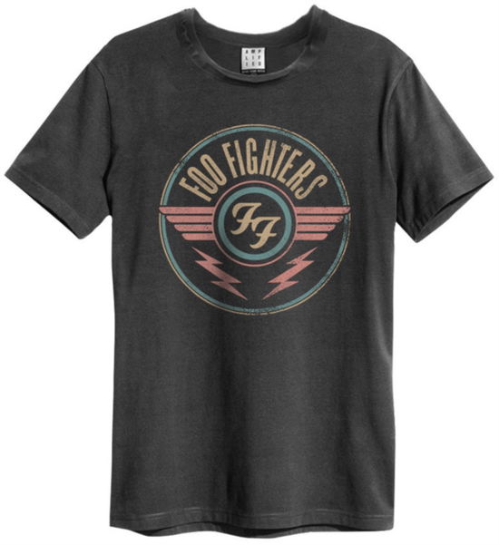 Foo Fighters Ff Air Amplified Vintage Charcoal X Large T Shirt - Foo Fighters - Mercancía - AMPLIFIED - 5054488162311 - 21 de agosto de 2020