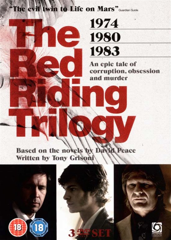Cover for Julian Jarrold · The Red Riding Trilogy - 1974 / 1980 / 1983 (DVD) (2009)