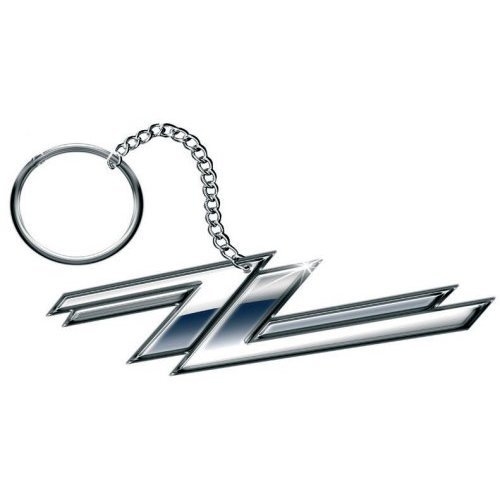 ZZ Top Keychain: Twin Zees Logo (Die-Cast Relief) - ZZ Top - Merchandise -  - 5055295305311 - 