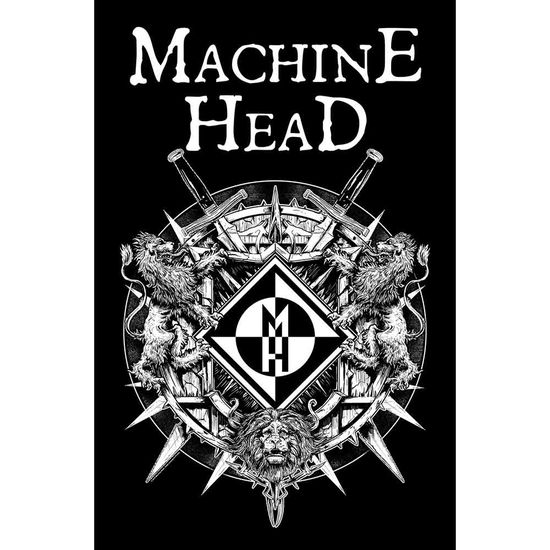 Machine Head Textile Poster: Crest - Machine Head - Koopwaar -  - 5055339799311 - 