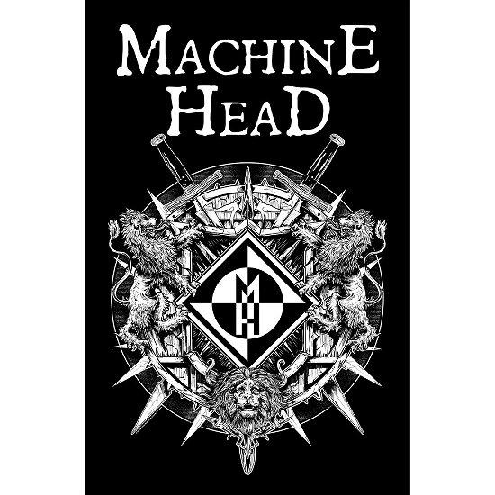 Machine Head Textile Poster: Crest - Machine Head - Merchandise -  - 5055339799311 - 