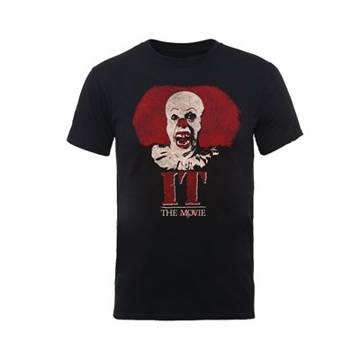 Cover for It - the Movie · Pennywise Clown Logo (T-shirt) [size S] [Black edition] (2017)