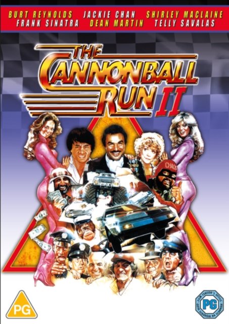 Cover for Cannonball Run II DVD (DVD) (2024)