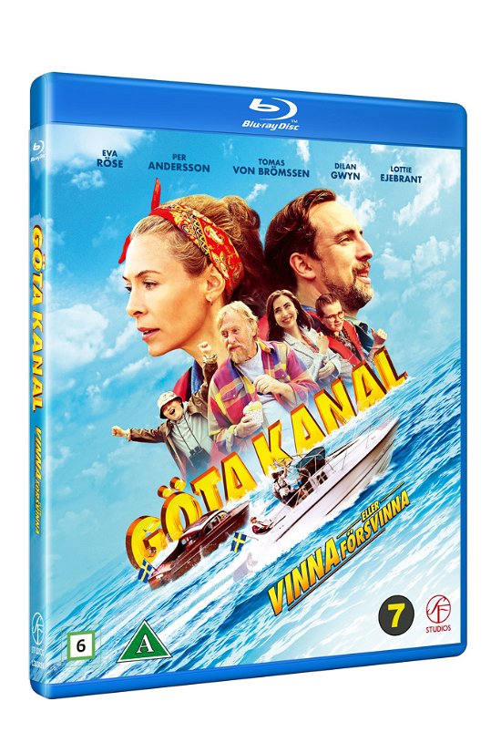 Cover for Göta Kanal · Göta Kanal - Vinna eller Försvinna (Blu-ray) (2022)