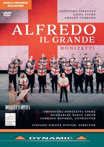 Donizetti: Alfredo Il Grande - Orchestra Donizetti Opera & Corrado Rovaris & Antonino Siragusa - Films - DYNAMIC - 8007144380311 - 21 juin 2024