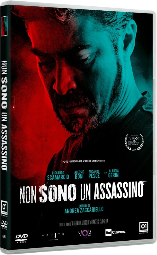 Cover for Alessio Boni,claudia Gerini,edoardo Pesce,riccardo Scamarcio · Non Sono Un Assassino (DVD) (2019)