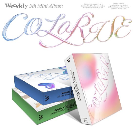 Cover for Weeekly · Colorise (CD/Merch) [Random Photobook edition] (2023)