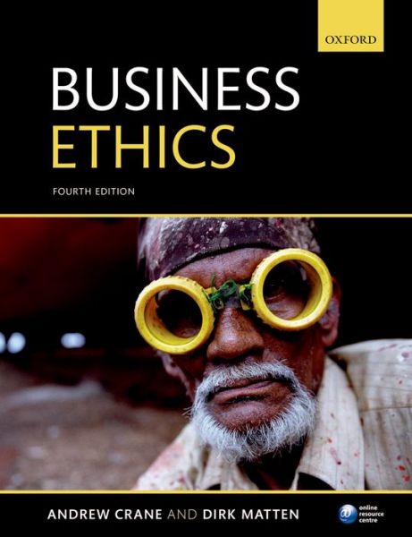 Business Ethics - Crane - Książki - Oxford University Press - 9780199697311 - 5 stycznia 2016