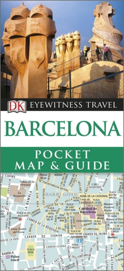 Cover for DK Travel · Barcelona Pocket Map and Guide - DK Eyewitness Travel Guide (Paperback Book) (2016)