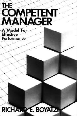 Cover for Boyatzis, Richard E. (McBer and Company) · The Competent Manager: A Model for Effective Performance (Gebundenes Buch) (1982)