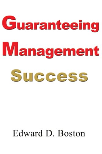 Cover for Edward Boston · Guaranteeing Management Success (Paperback Book) (2000)