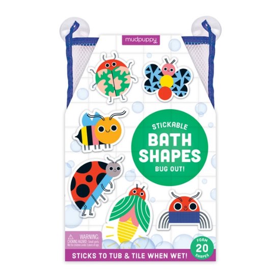 Cover for Mudpuppy · Bug Out! Stickable Foam Bath Shapes (Spielzeug) (2023)