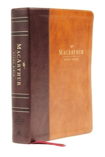 Cover for John F. MacArthur · NASB, MacArthur Study Bible, 2nd Edition, Leathersoft, Brown, Comfort Print Unleashing God's Truth One Verse at a Time (Buch) (2020)