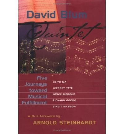 Quintet: Five Journeys toward Musical Fulfillment - David Blum - Książki - Cornell University Press - 9780801437311 - 2 listopada 1999