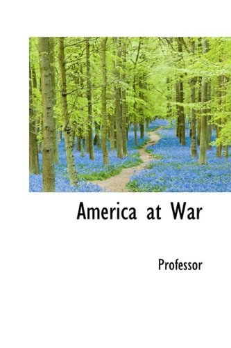 Cover for Professor · America at War (Taschenbuch) (2009)