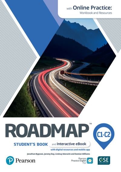 Cover for Pearson Education · Roadmap C1-C2 Student's Book &amp; Interactive eBook with Online Practice, Digital Resources &amp; App (Buch) (2020)