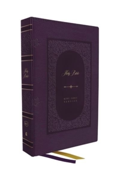 Cover for Thomas Nelson · KJV Holy Bible: Giant Print Thinline Bible, Purple Leathersoft, Red Letter, Comfort Print: King James Version (Vintage Series) (Läderbok) (2023)