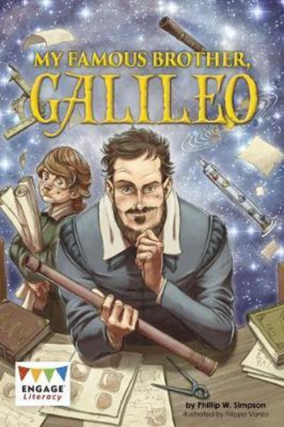 Cover for Phillip Simpson · My Famous Brother, Galileo - Engage Literacy Dark Red (Paperback Book) (2017)