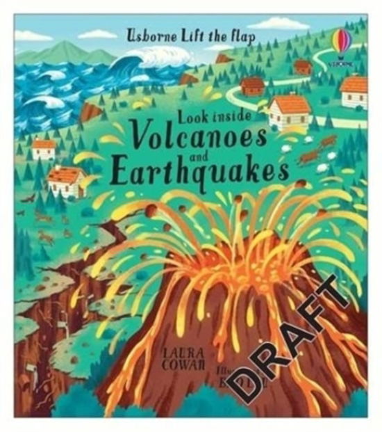 Cover for Laura Cowan · Look Inside Volcanoes and Earthquakes - Look Inside (Tavlebog) (2023)