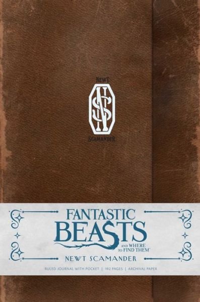 Fantastic Beasts and Where to Find Them: Newt Scamander Hardcover Ruled Journal - Harry Potter - Insight Editions - Books - Insight Editions - 9781608879311 - October 18, 2016