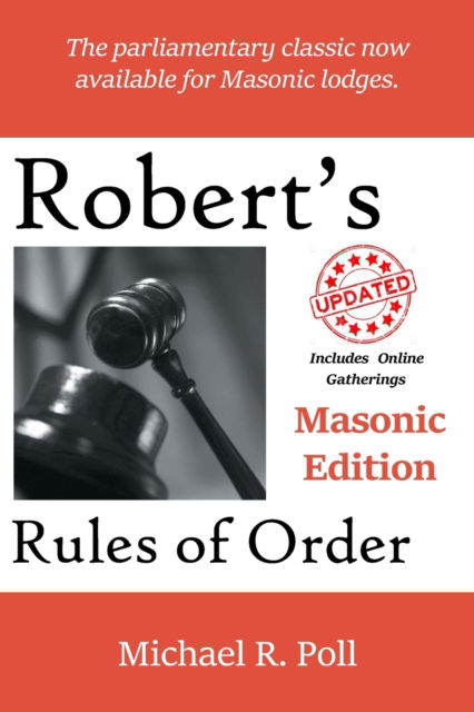 Cover for Michael R Poll · Robert's Rules of Order (Paperback Book) (2014)