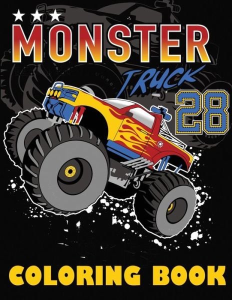 Cover for Blue Wave Press · Monster Truck Coloring Book (Pocketbok) (2020)