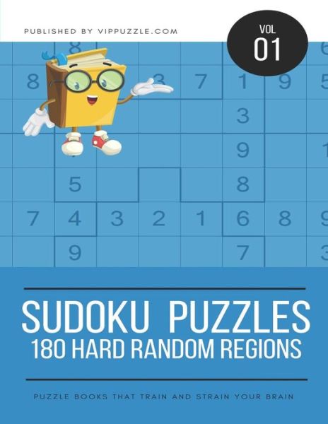 Cover for Vip Puzzle · Sudoku Puzzles - 180 Hard Random Region (Paperback Book) (2018)