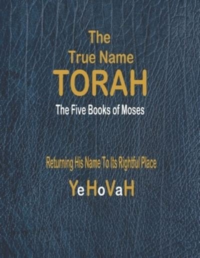 Cover for Yohanan - God's Writer · The True Name Torah (Paperback Bog) (2020)