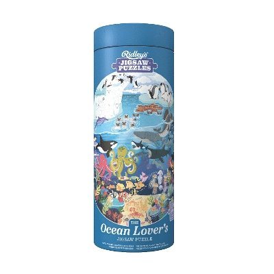 Cover for Ridley's Games · Ocean Lover's 1000-Piece Jigsaw Puzzle (GAME) (2025)