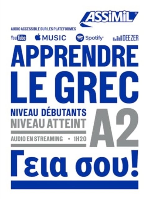 Cover for J-P Guglielmi · Apprendre Le Grec Niveau A2 (Pocketbok) (2024)