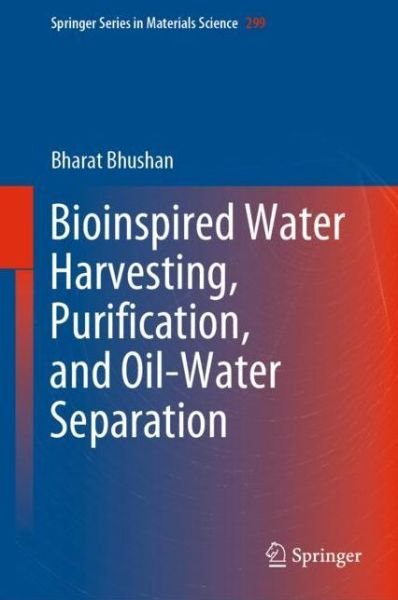 Cover for Bharat Bhushan · Bioinspired Water Harvesting Purification and Oil Water Separation (Book) [1st ed. 2020 edition] (2020)