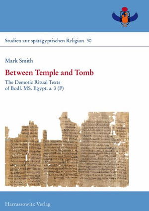 Cover for Mark Smith · Between Temple and Tomb (Hardcover bog) (2019)