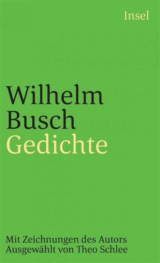 Cover for Wilhelm Busch · Insel TB.2531 Busch.Gedichte (Buch)