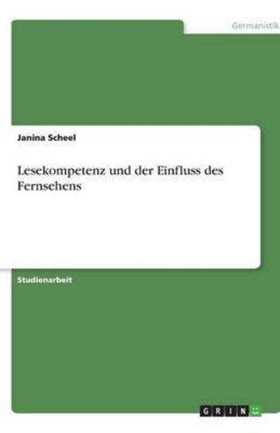 Cover for Scheel · Lesekompetenz und der Einfluss d (Book)