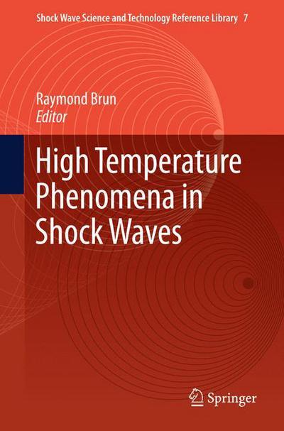 Cover for Raymond Brun · High Temperature Phenomena in Shock Waves - Shock Wave Science and Technology Reference Library (Paperback Book) [2012 edition] (2014)