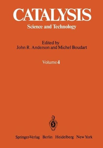 Cover for John R. Anderson · Catalysis: Science and Technology - Catalysis (Taschenbuch) [Softcover reprint of the original 1st ed. 1983 edition] (2012)