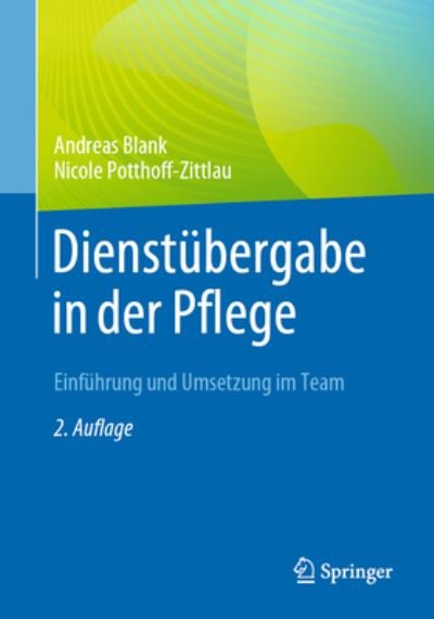 Cover for Blank · Dienstübergabe In Der Pflege (Book) (2023)